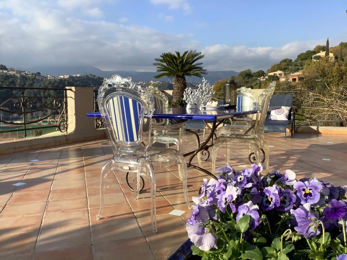 Les Grimaldines - Maison d'Hôtes Cagnes-sur-Mer Exterior foto